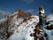 MONTE GIOCO (1366 m.) – Giro ad anello partendo da Lepreno di Serina, 7 marzo 2012 - FOTOGALLERY